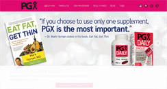 Desktop Screenshot of pgx.com